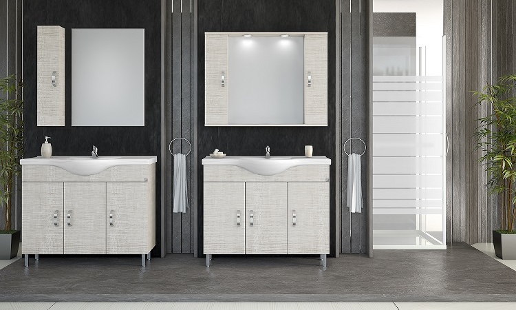 Έπιπλο Μπάνιου Alba 100 Rovere Beige