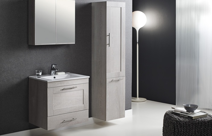 Έπιπλο Ε3 060 Ανάγλυφο Συνθετικό Furnibath
